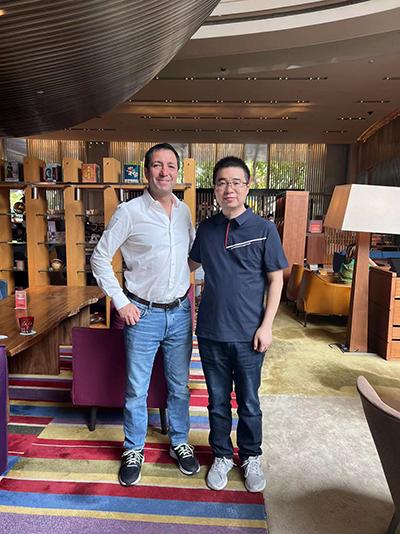 Meet with My Customer in Shanghai