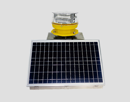 Medium-intensity Type A Solar Powered Aviation Obstruction Light